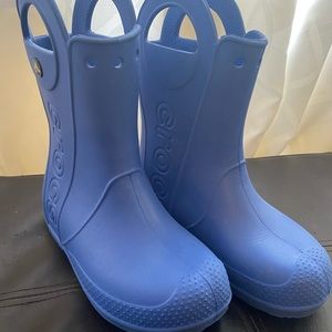 CROCS Kids Handle It Rain Boot size 1 Juniors